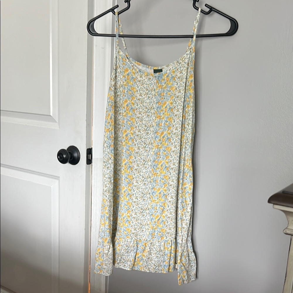 Floral Spaghetti Strap Dress